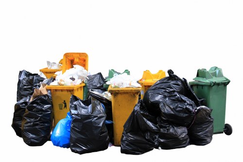 Satisfied clients after builders waste clearance services