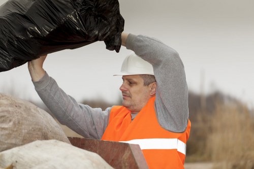 Commercial waste management services in Putney business district